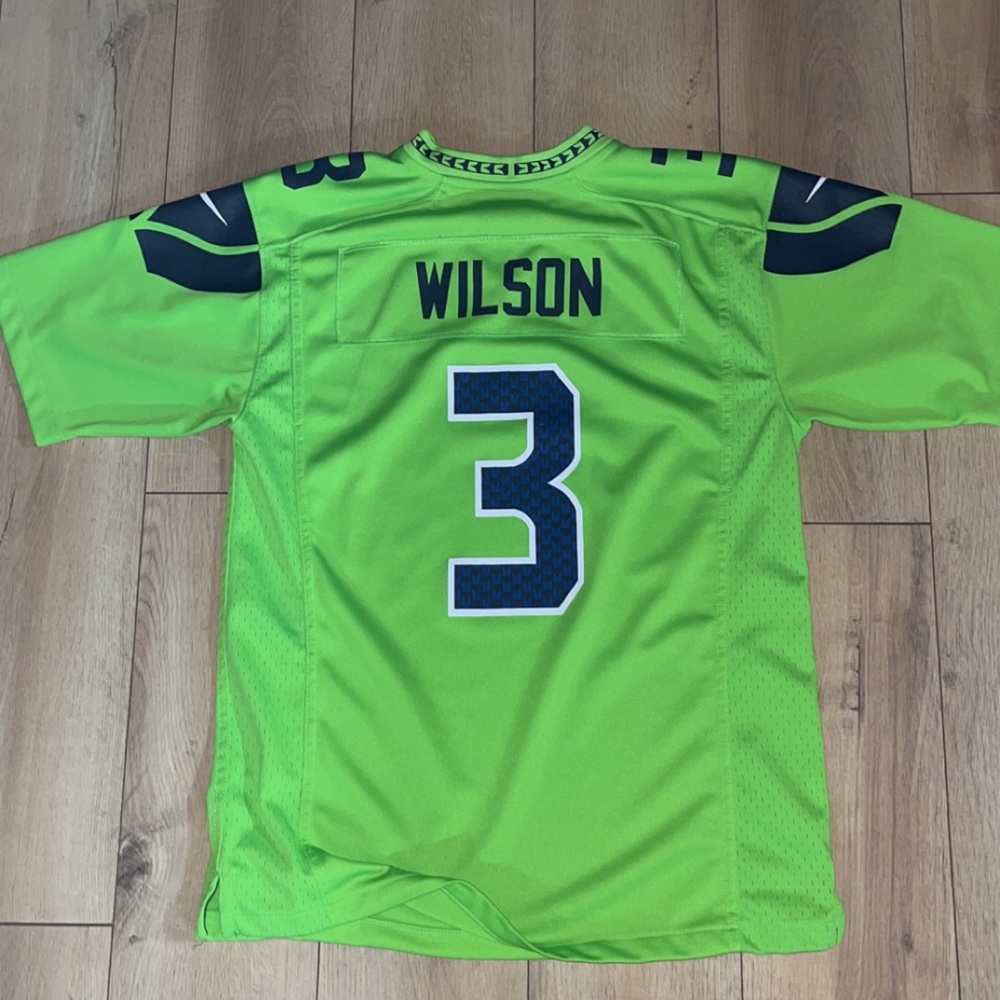 NFL Russell Wilson Seattle Seahawks Color Rush Jersey